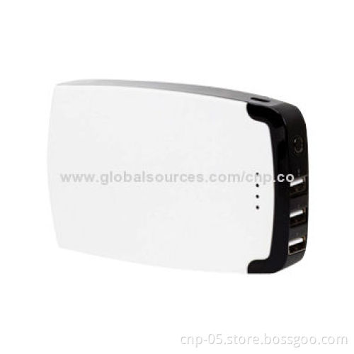 Power Bank, 15,000mAh, Charging 3 Devices One Time, High-capacity with Triple USB Out